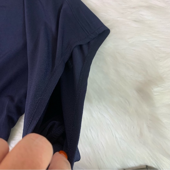 Rachel Roy Navy Dress with Slit Sleeves - Picture 9 of 9